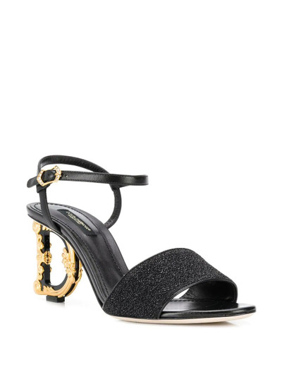 Dolce & Gabbana DG heel sandals outlook