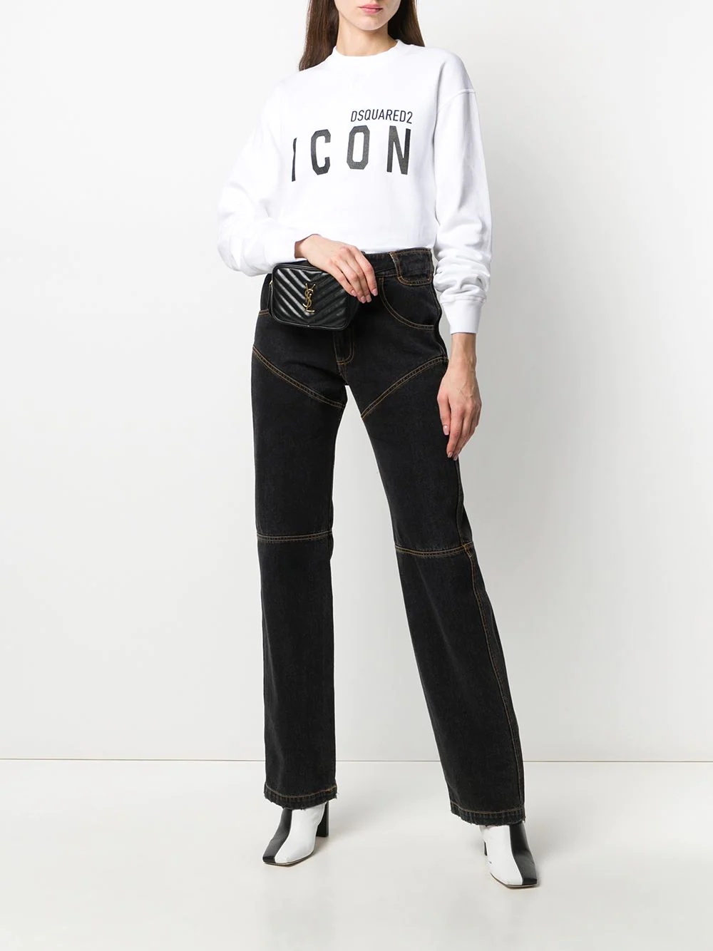 Icon print sweatshirt - 2