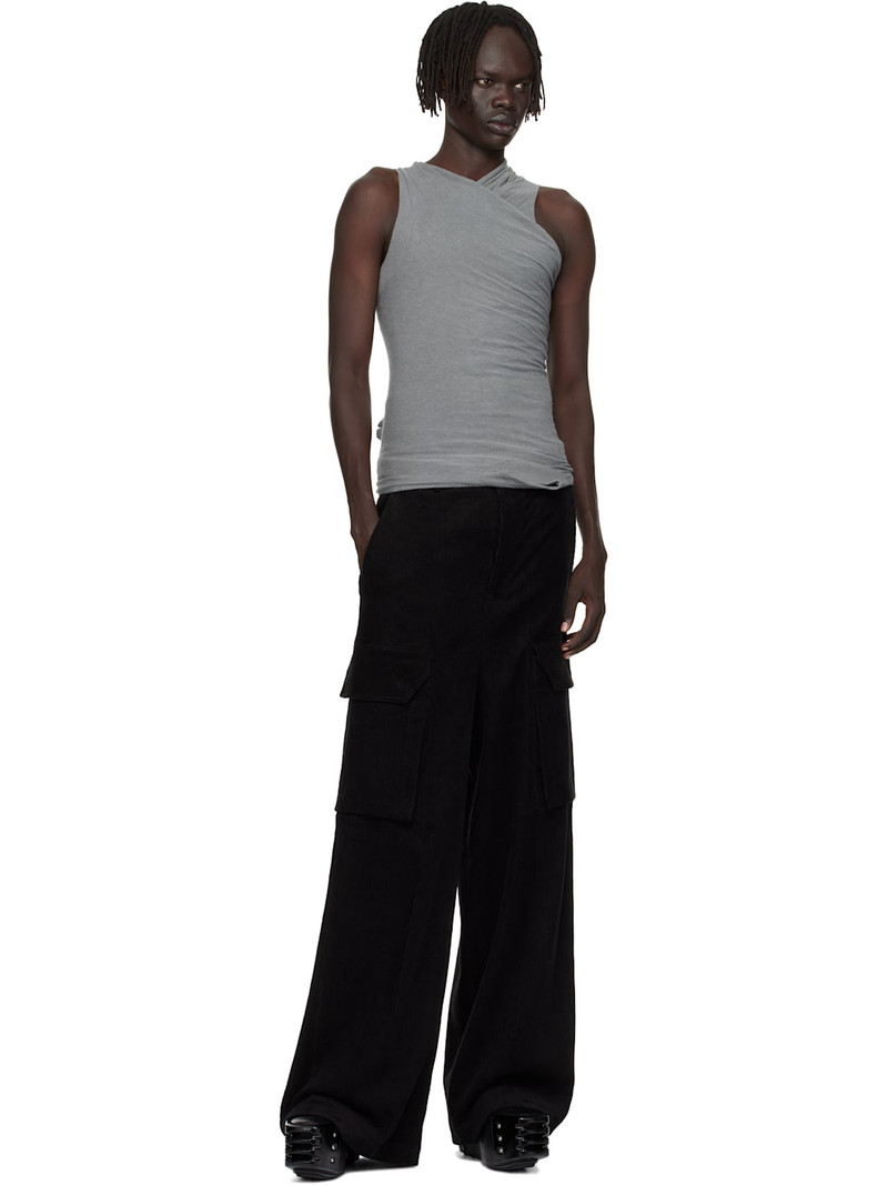 Rick Owens Gray Concordians Hollywood Banana Top outlook