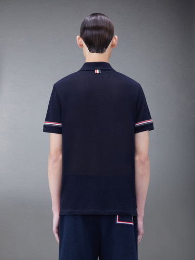 Thom Browne Lightweight Cotton Short Sleeve Polo outlook