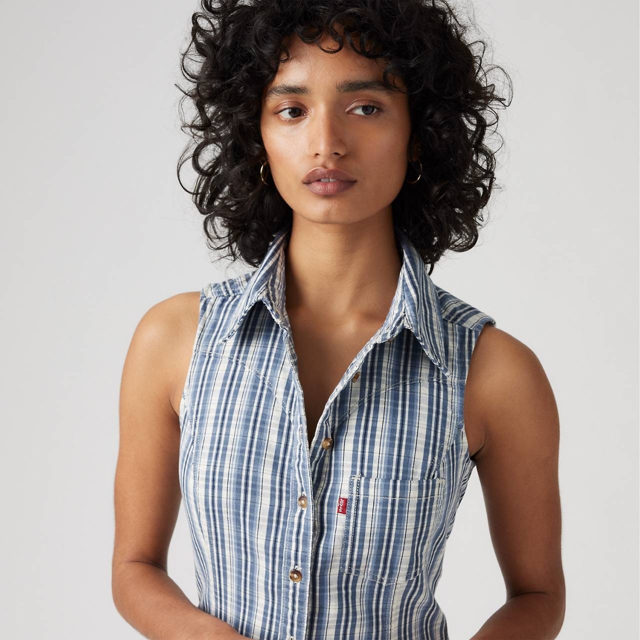 ZEDA DENIM DRESS - 5