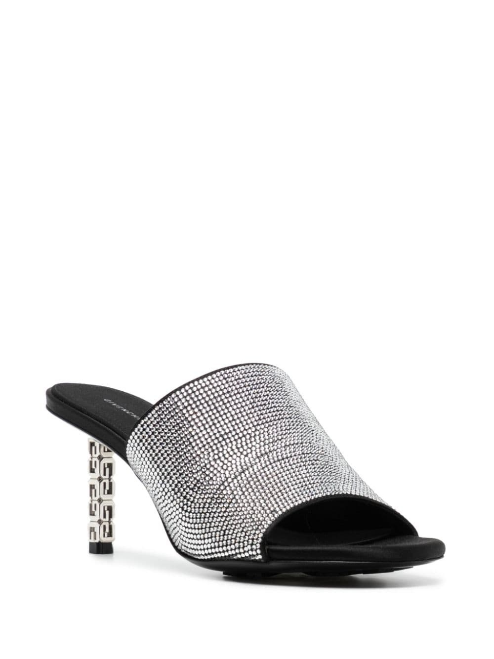 G Cube 70mm rhinestone-embellished mules - 2