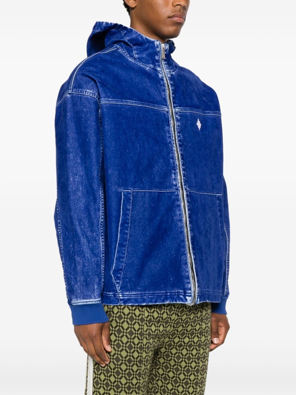 Cross velour jacket - 3