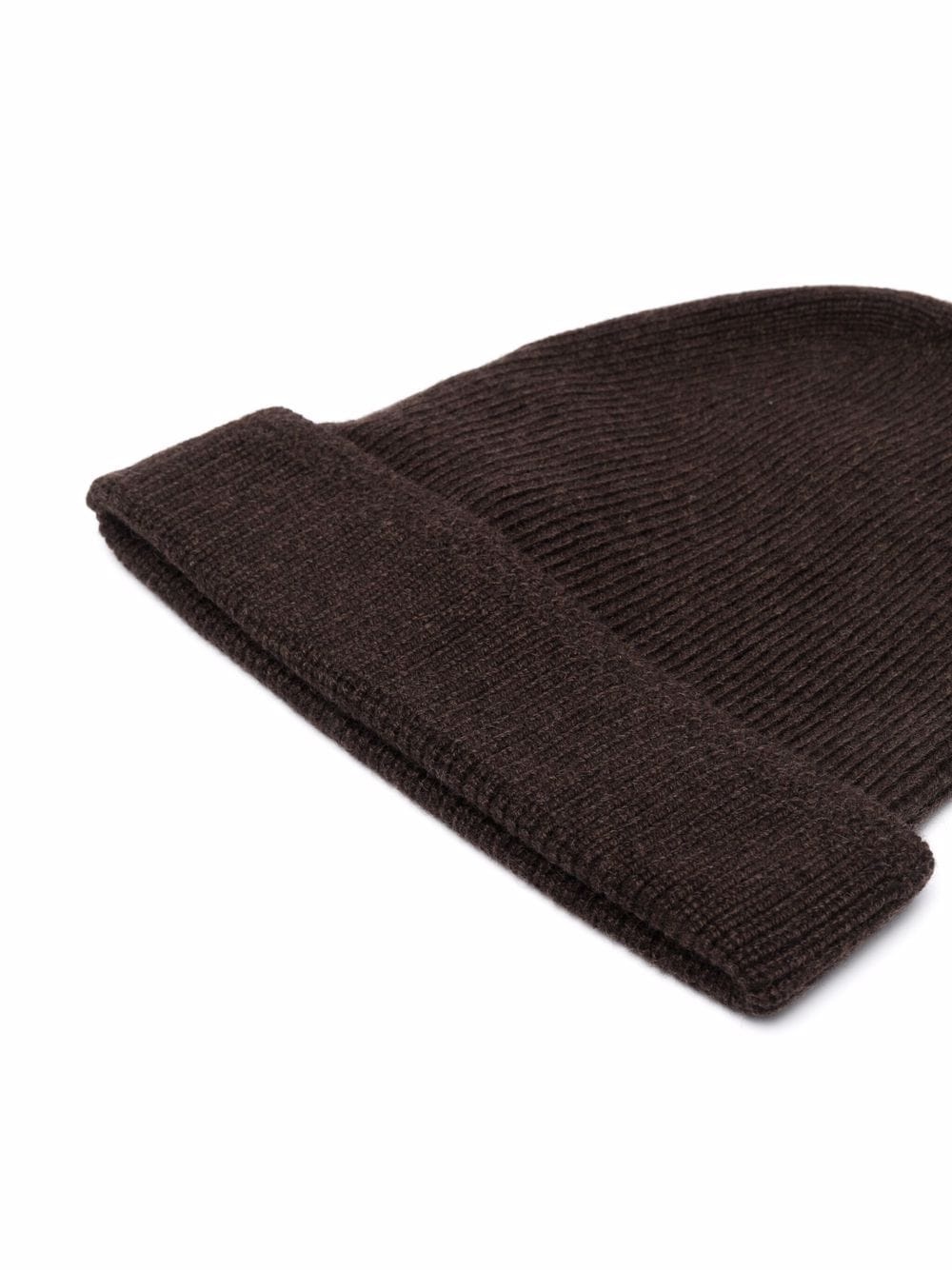 ribbed cashmere beanie - 2