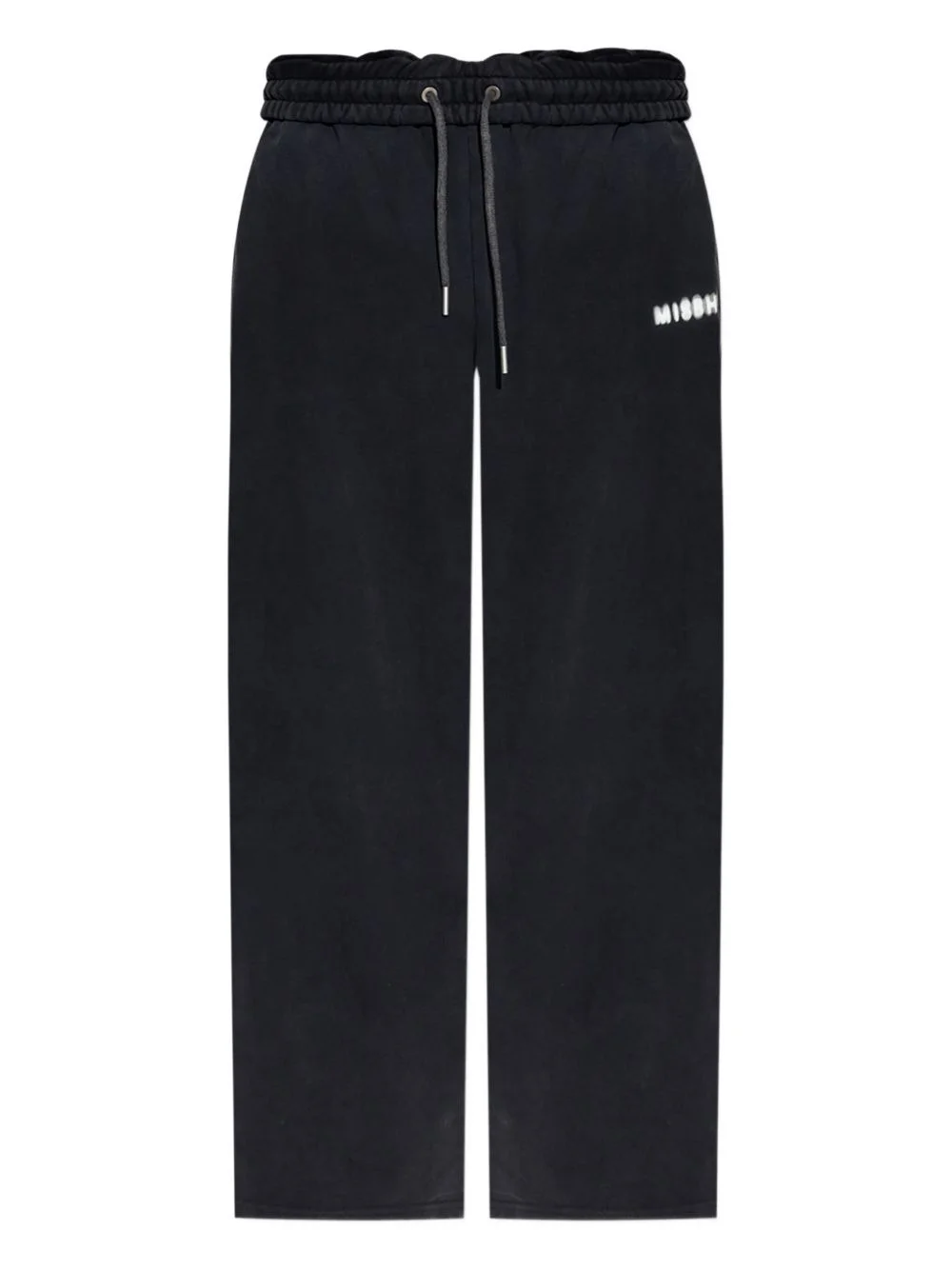 logo-detail drawstring track pants - 1