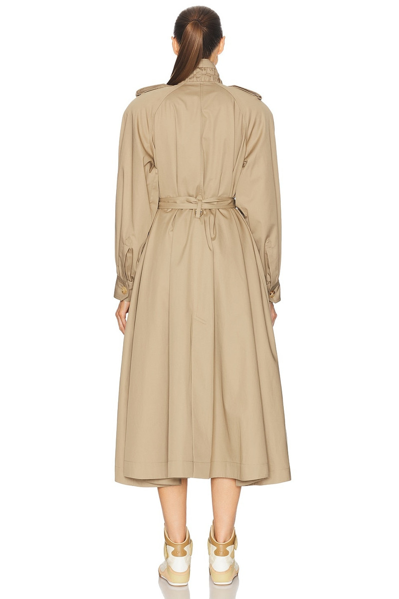 Chloé High Neck Long Trench outlook