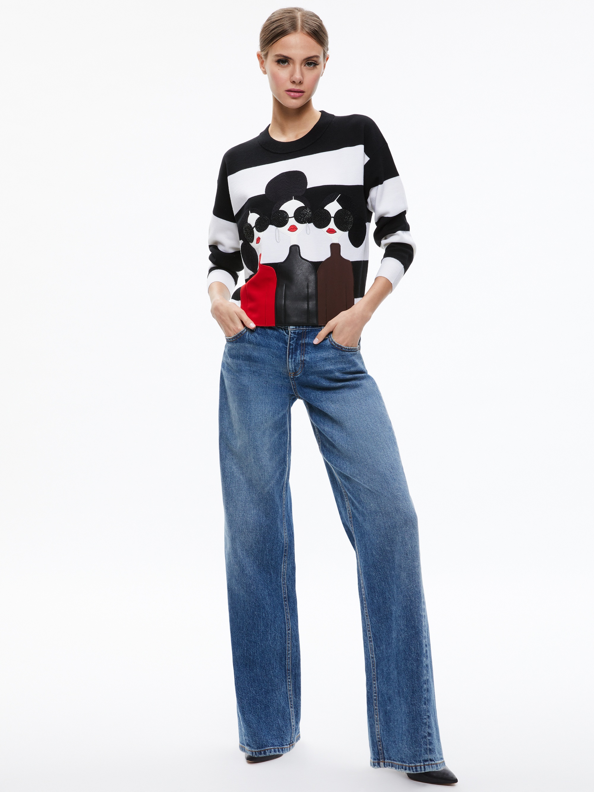 GLEESON STACE FACE PULLOVER - 4
