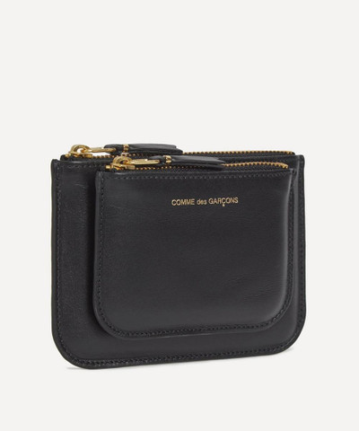 Comme Des Garçons Outside Pocket Line Slim Leather Wallet outlook