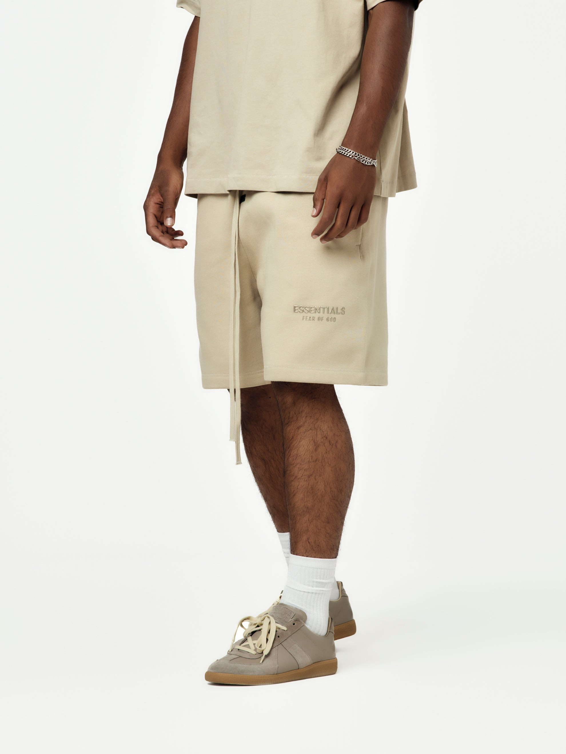 SOCCER FLEECE SHORTS (TIMBER) - 2