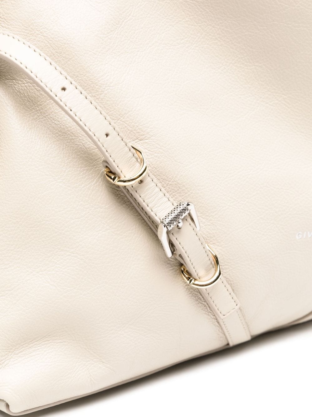 medium Voyou leather shoulder bag - 4
