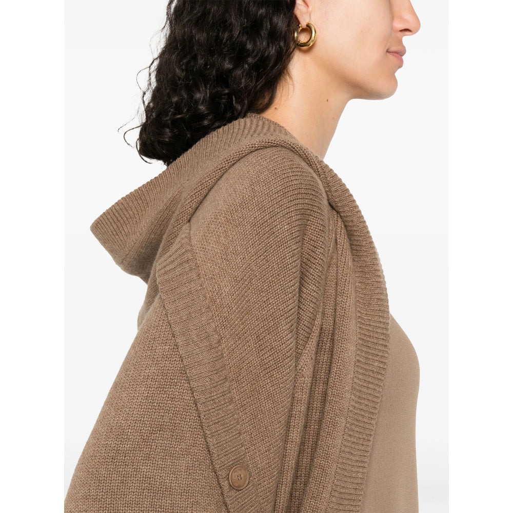Max Mara Brown Knitwear - Cardigans Women - 5