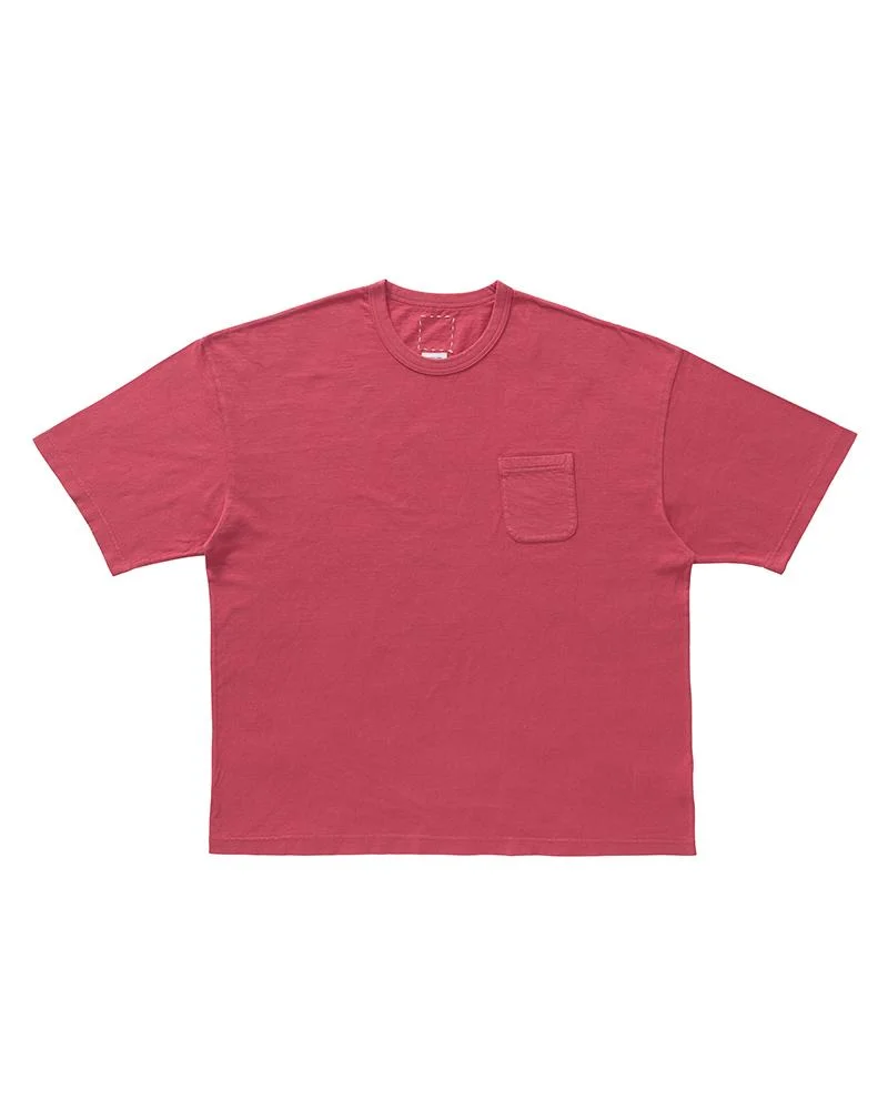 MONDO TEE S/S DMGD RED - 1