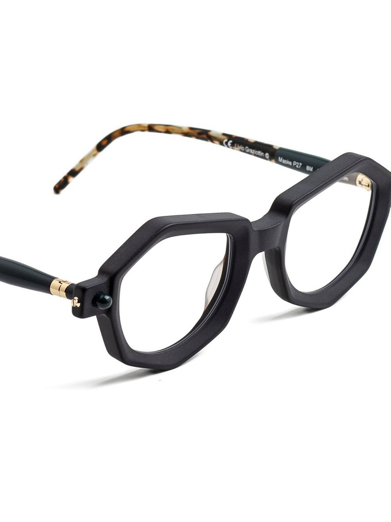 geometric-frame glasses 3