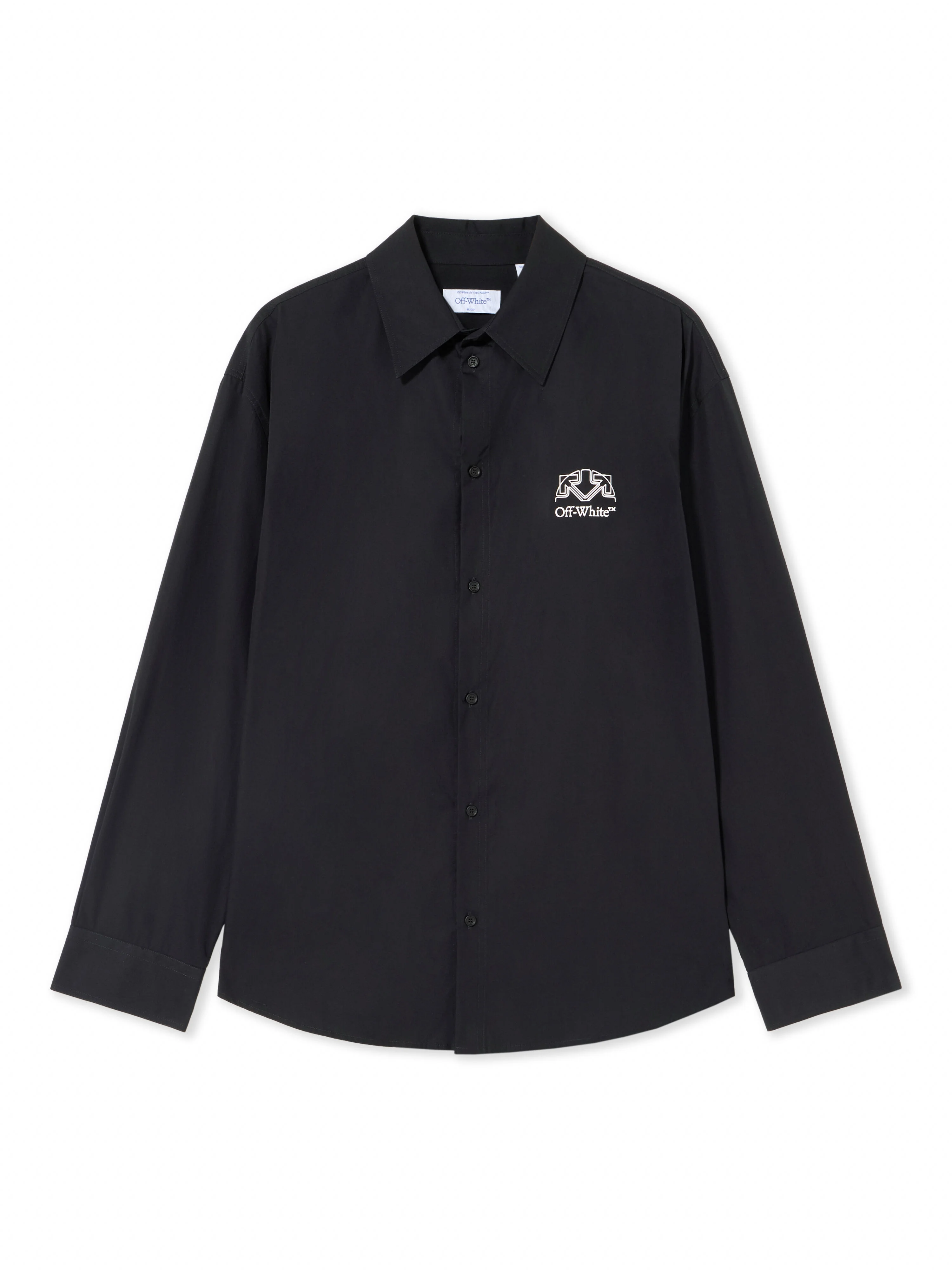 Off Line Half Arrow Poplin Overshirt - 1