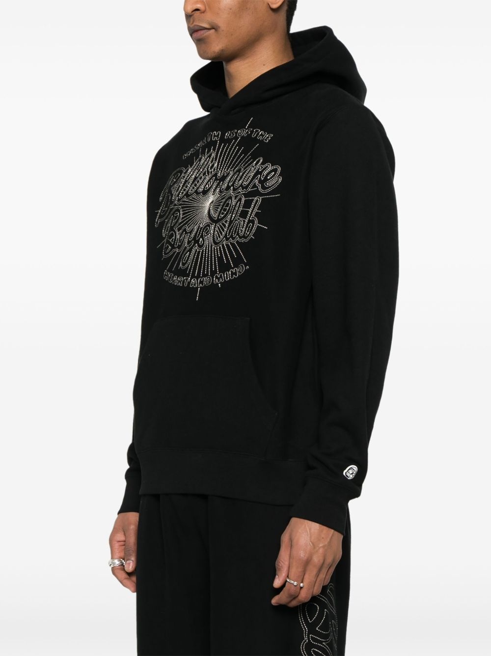 Script-logo hoodie - 3