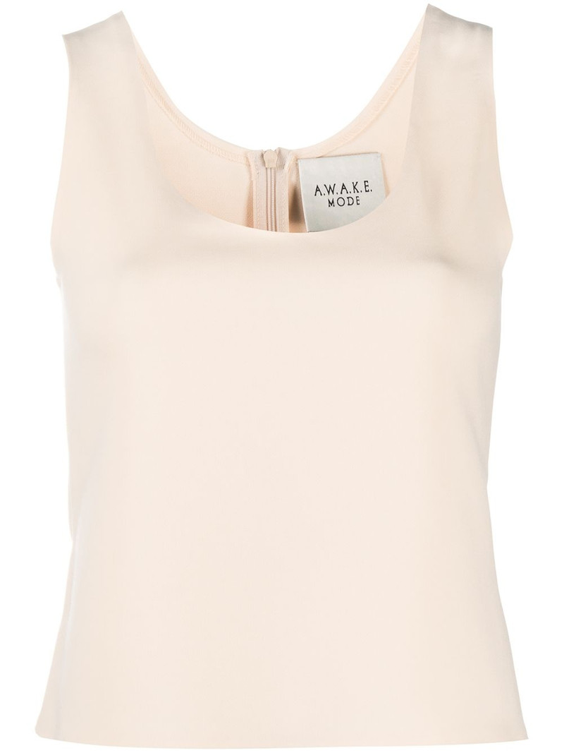 U-neck fitted vest 1