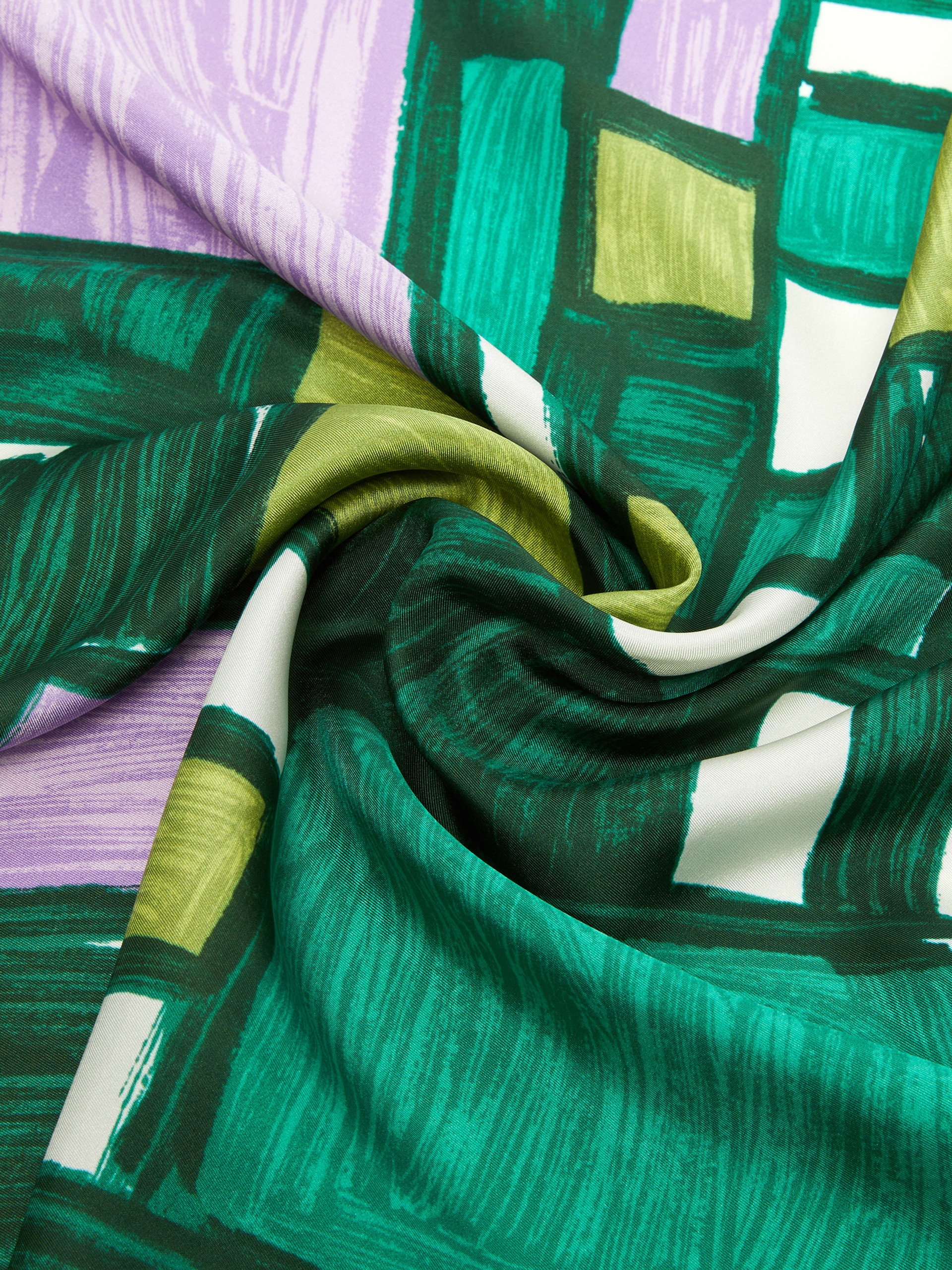 ONESTO3 Printed silk twill foulard - 3