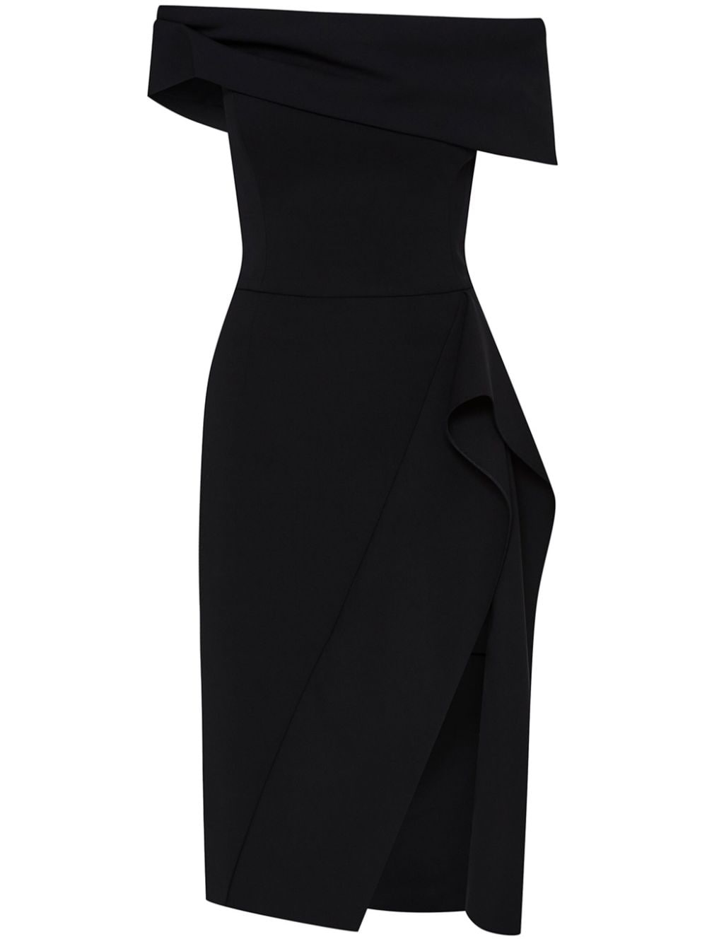 off-shoulder cocktail dress - 1