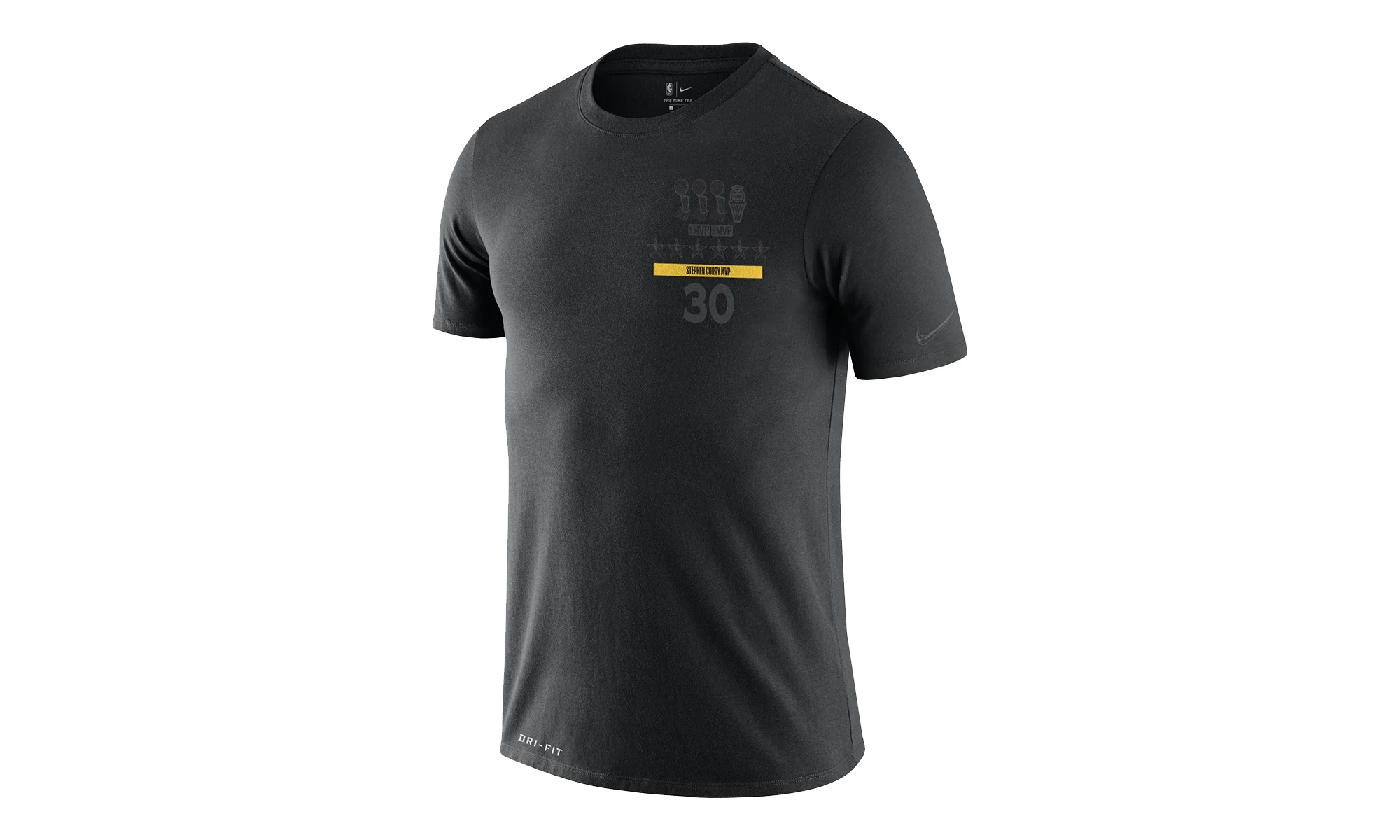 NBA Golden State Warriors Curry Mvp T-Shirt "Black" BV1542 010 - 1