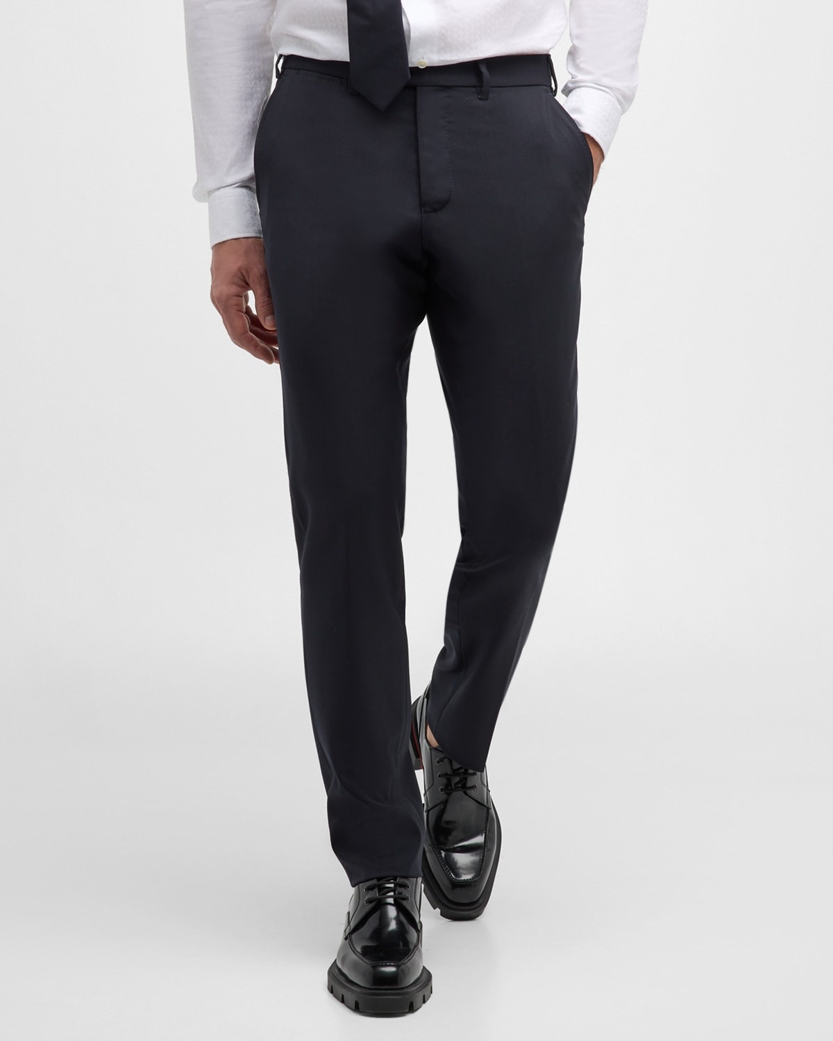 Men's G-Line Flat Front Trousers - 6