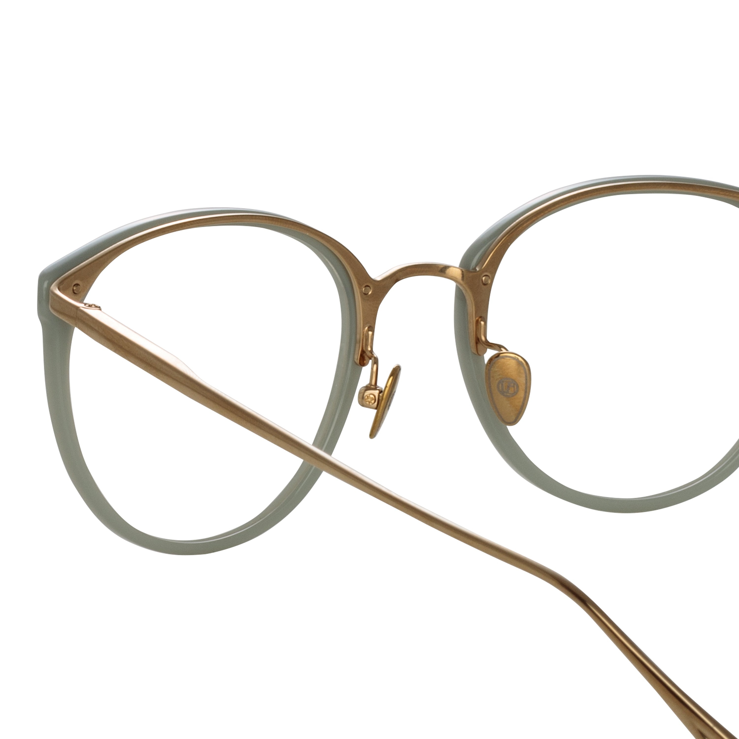 CALTHORPE OVAL OPTICAL FRAME IN STEEL - 4