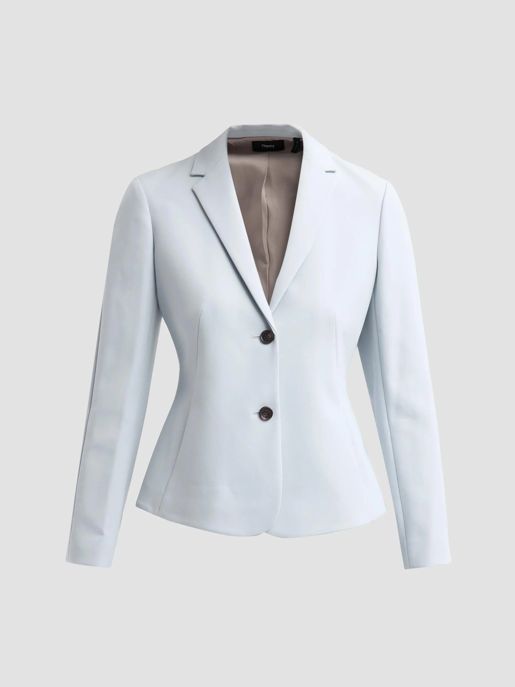 Women's Shaped Crêpe Blazer - Luna - 1