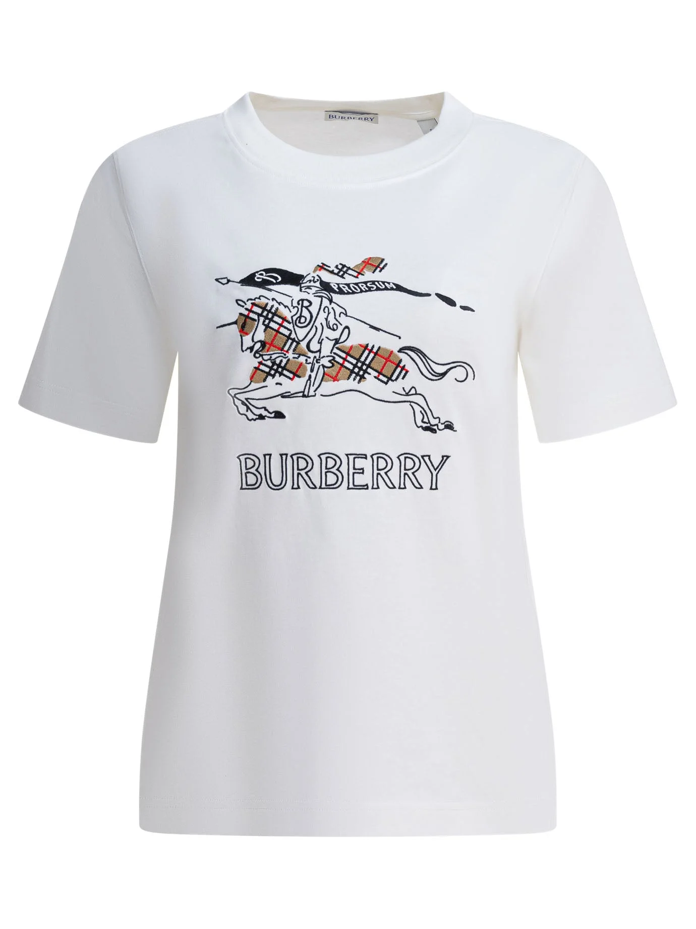 Cotton T-Shirt With Ekd T-Shirts White - 1