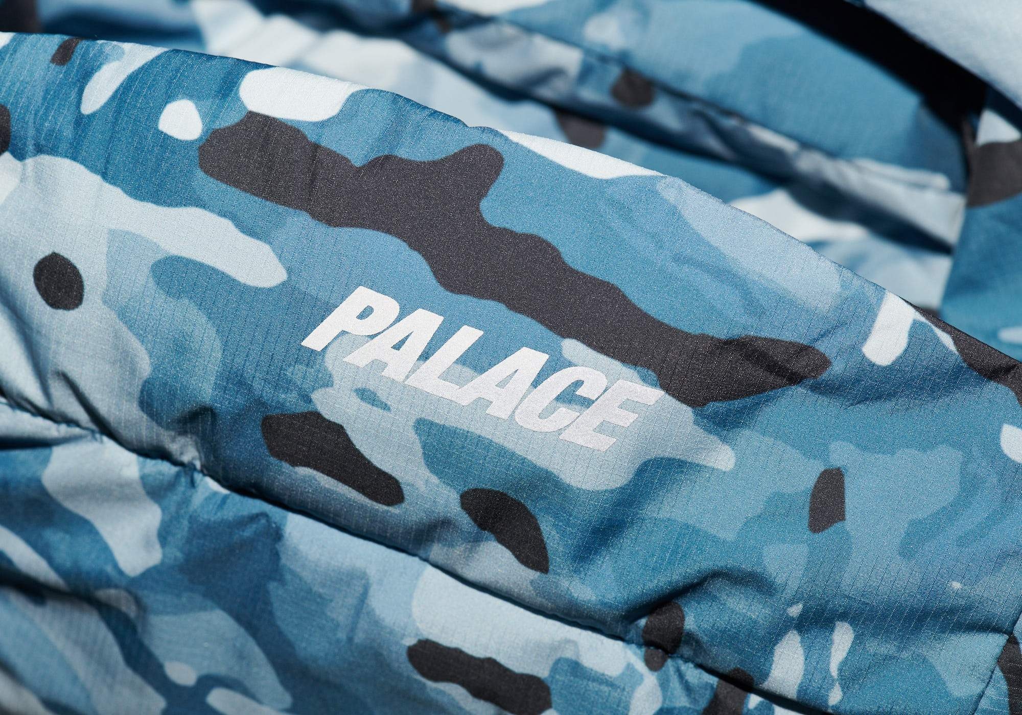 PALACE GORE-TEX INFINIUM PUFFA BLUE CAMO - 12