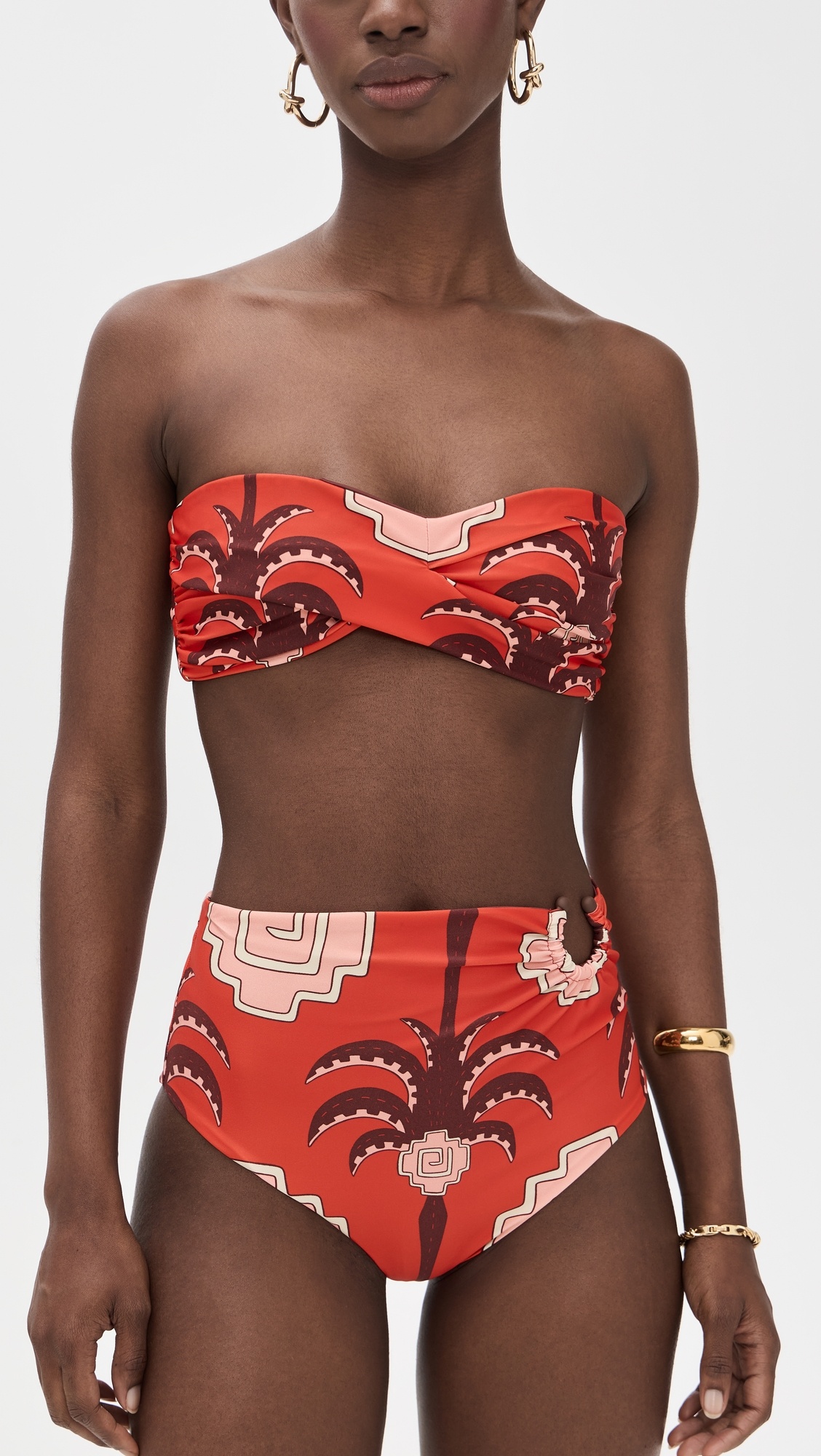 Red Taita Bikini Bottoms - 4
