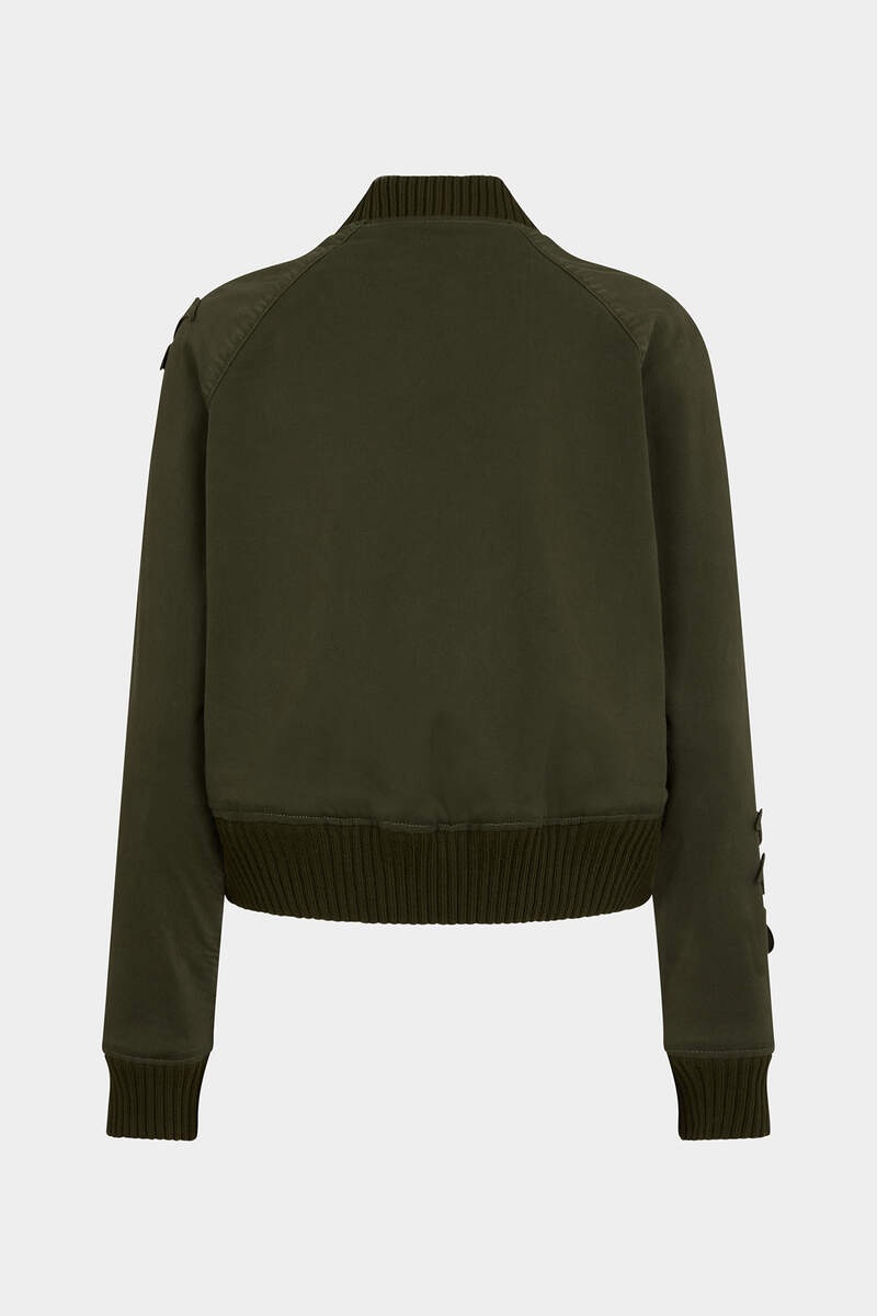 BLOSSOM PATCH VARSITY BOMBER - 2