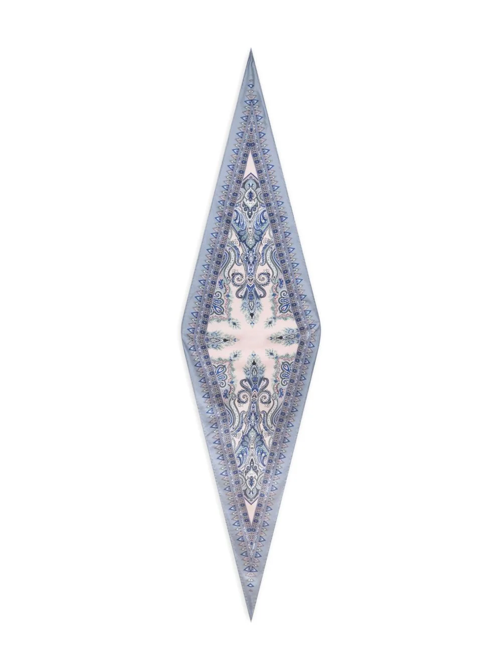 paisley-pattern scarf - 1