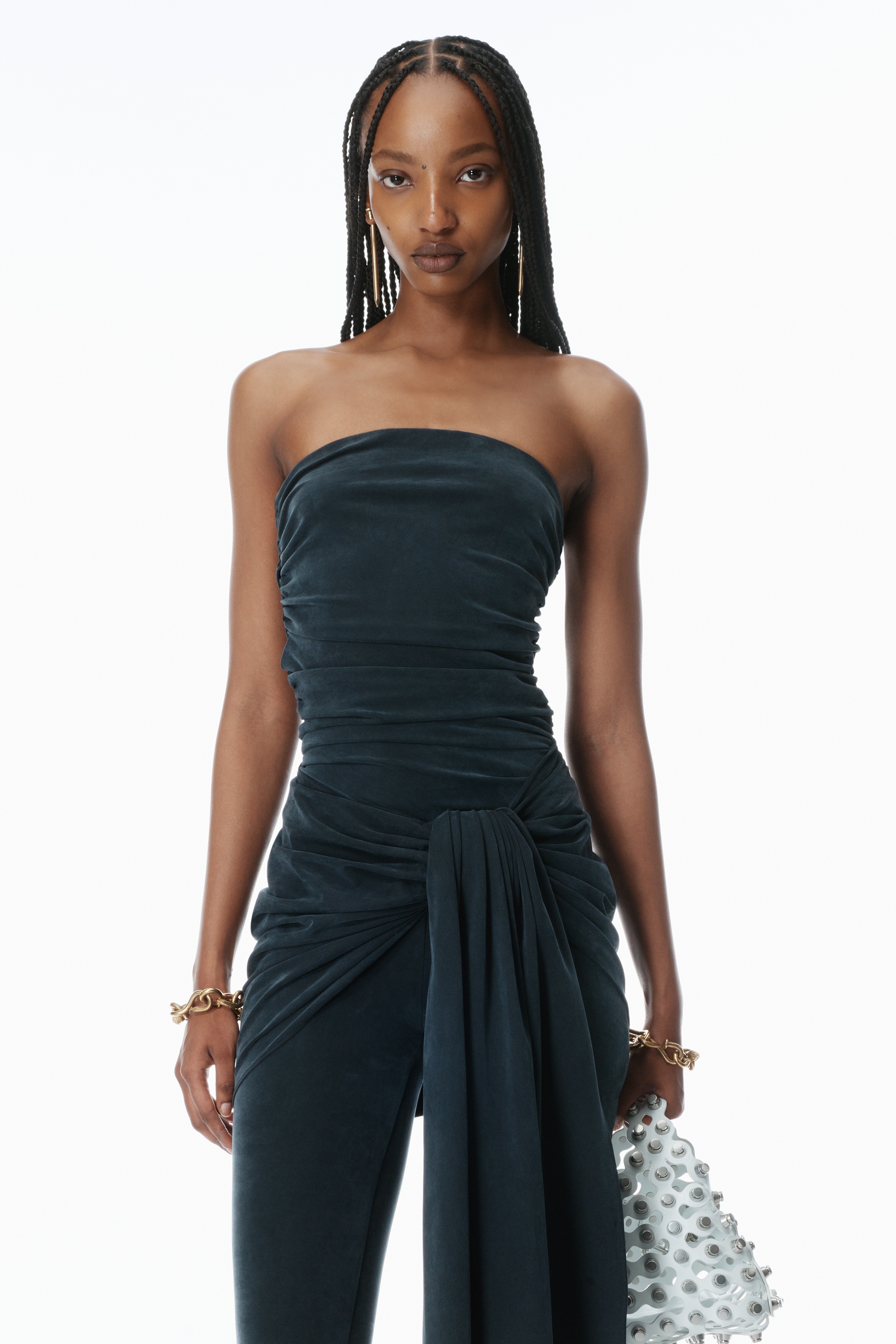 Pre-Styled Wrap Catsuit - 3