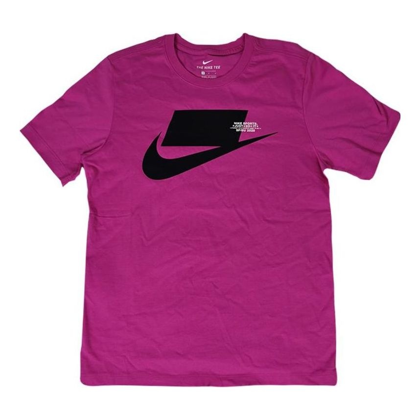 Nike Sportswear Large Logo Tee 'Pink' CK2227-623 - 1