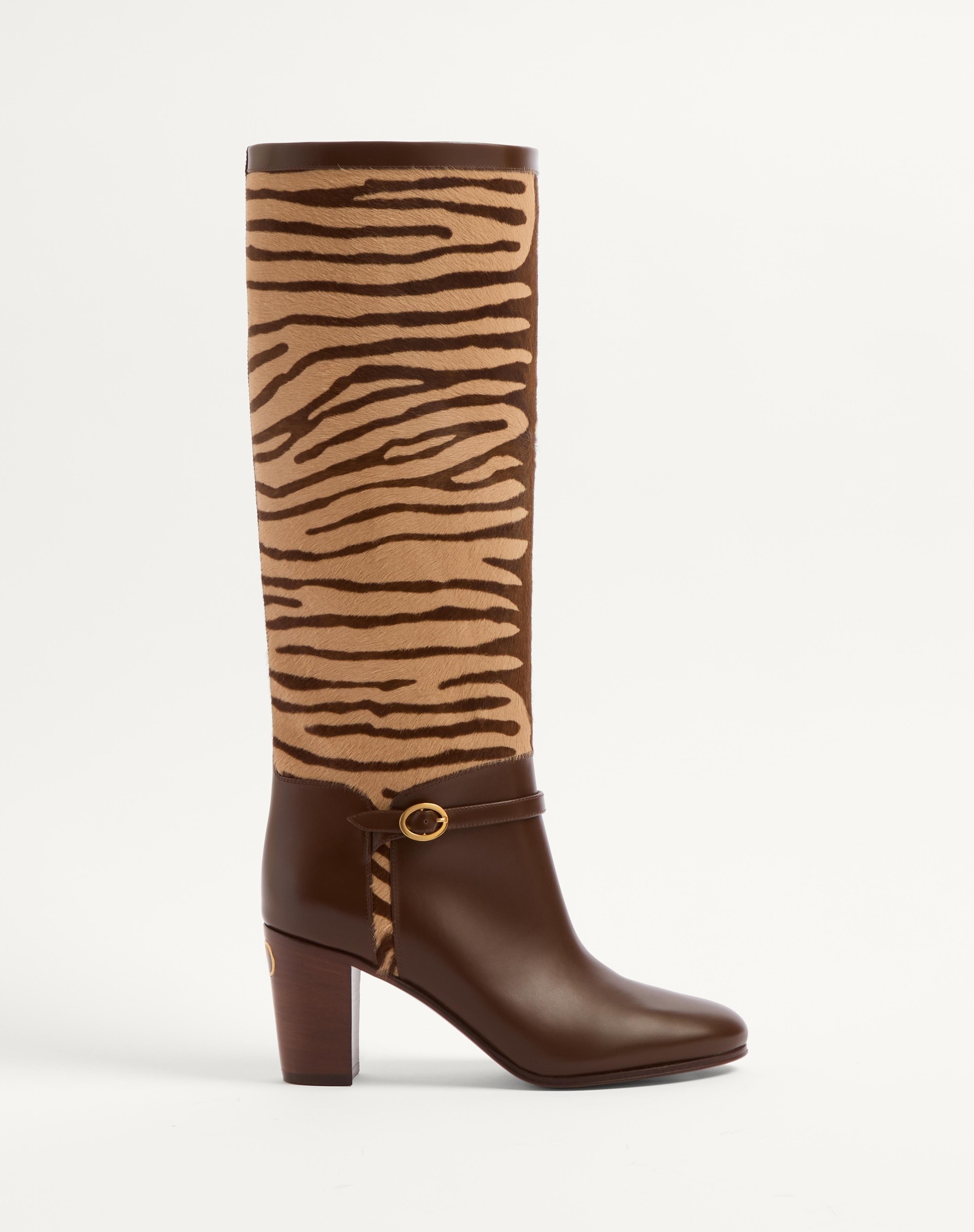 PATTIE BOOT IN PONY-EFFECT CALFSKIN 75MM - 1