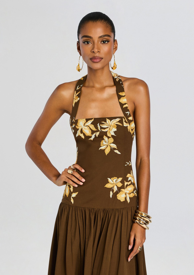 HALTER MAXI DRESS 5