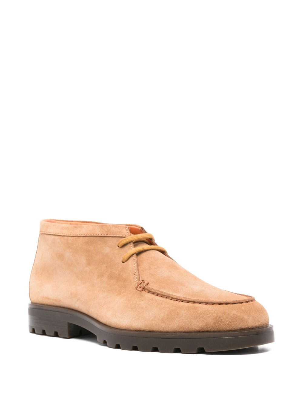 suede derby shoes - 2