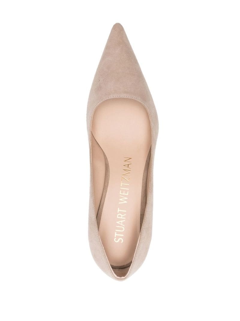 Sue 75mm pointed toe pumps - 4