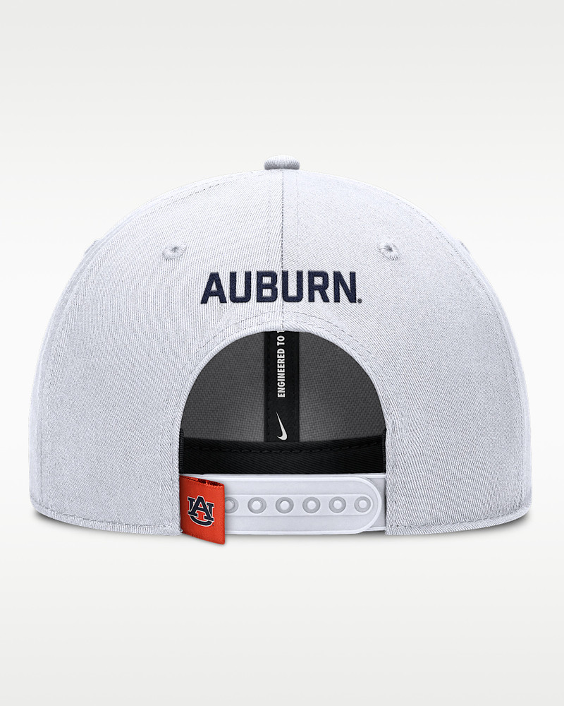 Nike Auburn On-Field Rise Gameday Men's Nike Dri-FIT College Trucker Adjustable Hat outlook