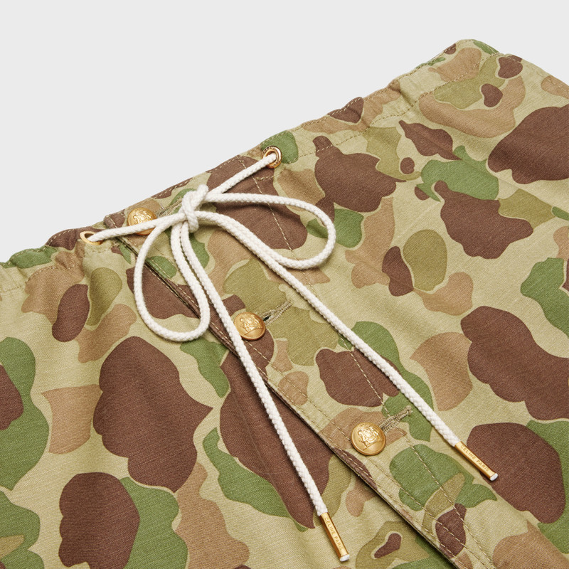 CARGO PANTS IN CAMOUFLAGE COTTON 3