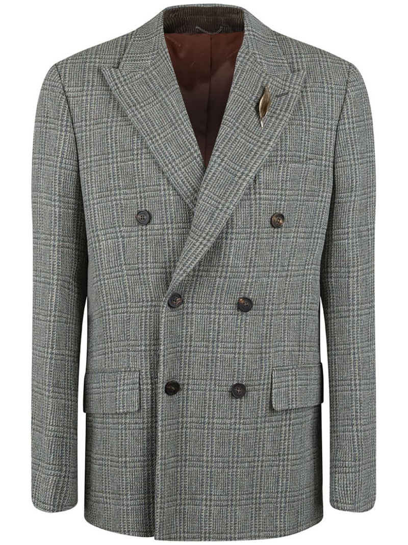 checked blazer 1