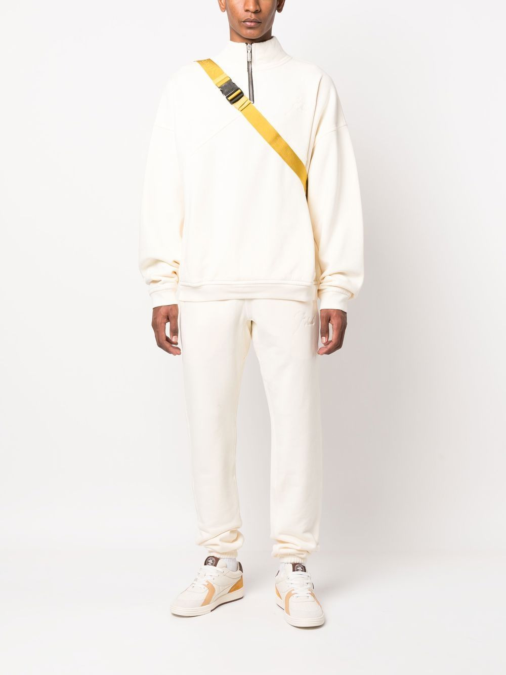 cotton drawstring track-pants - 2