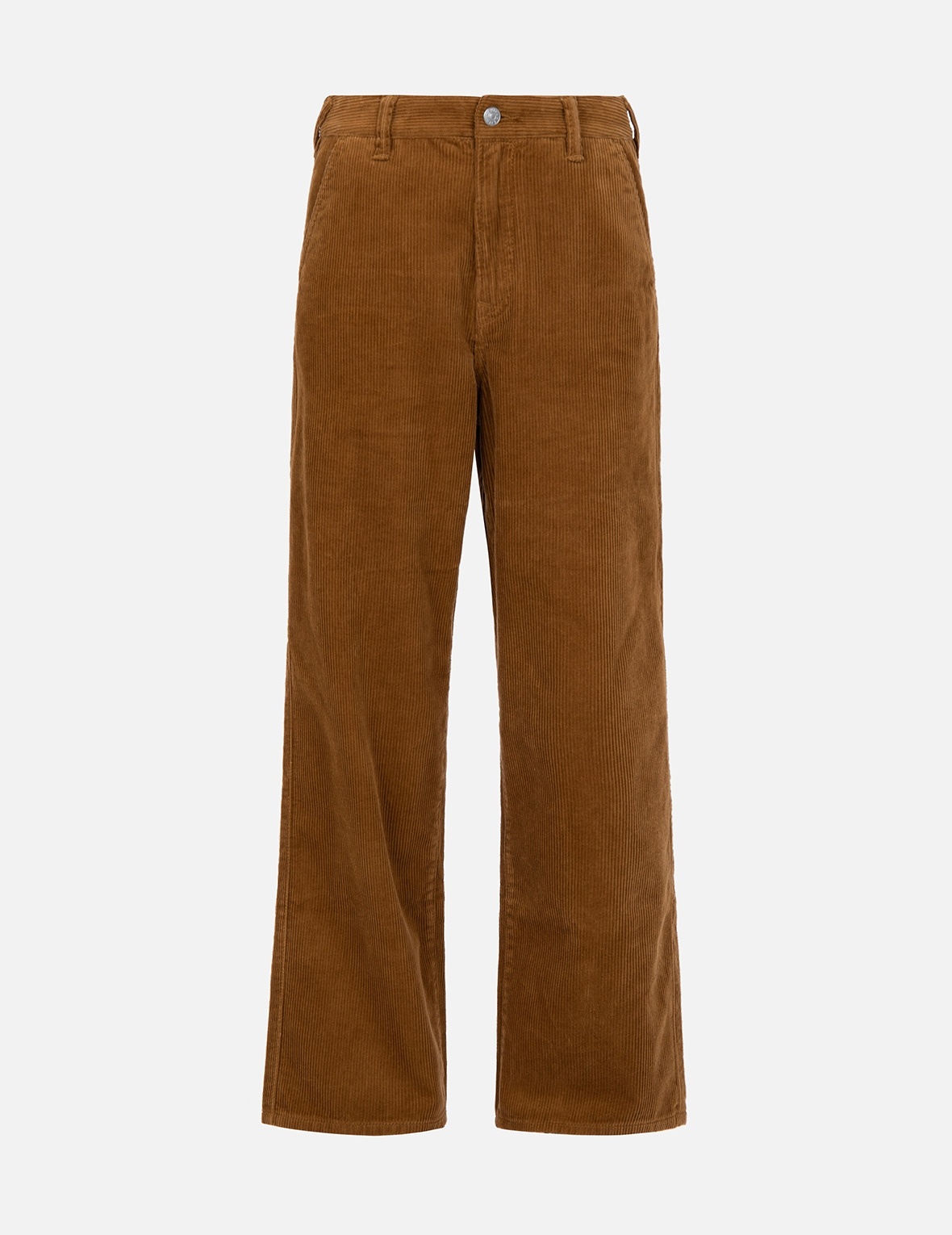 SEAGULL EMBROIDERY STRAIGHT-FIT CORDUROY TROUSERS - 2