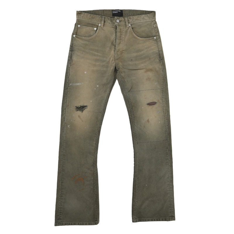 TWILL FLARE JEANS 1