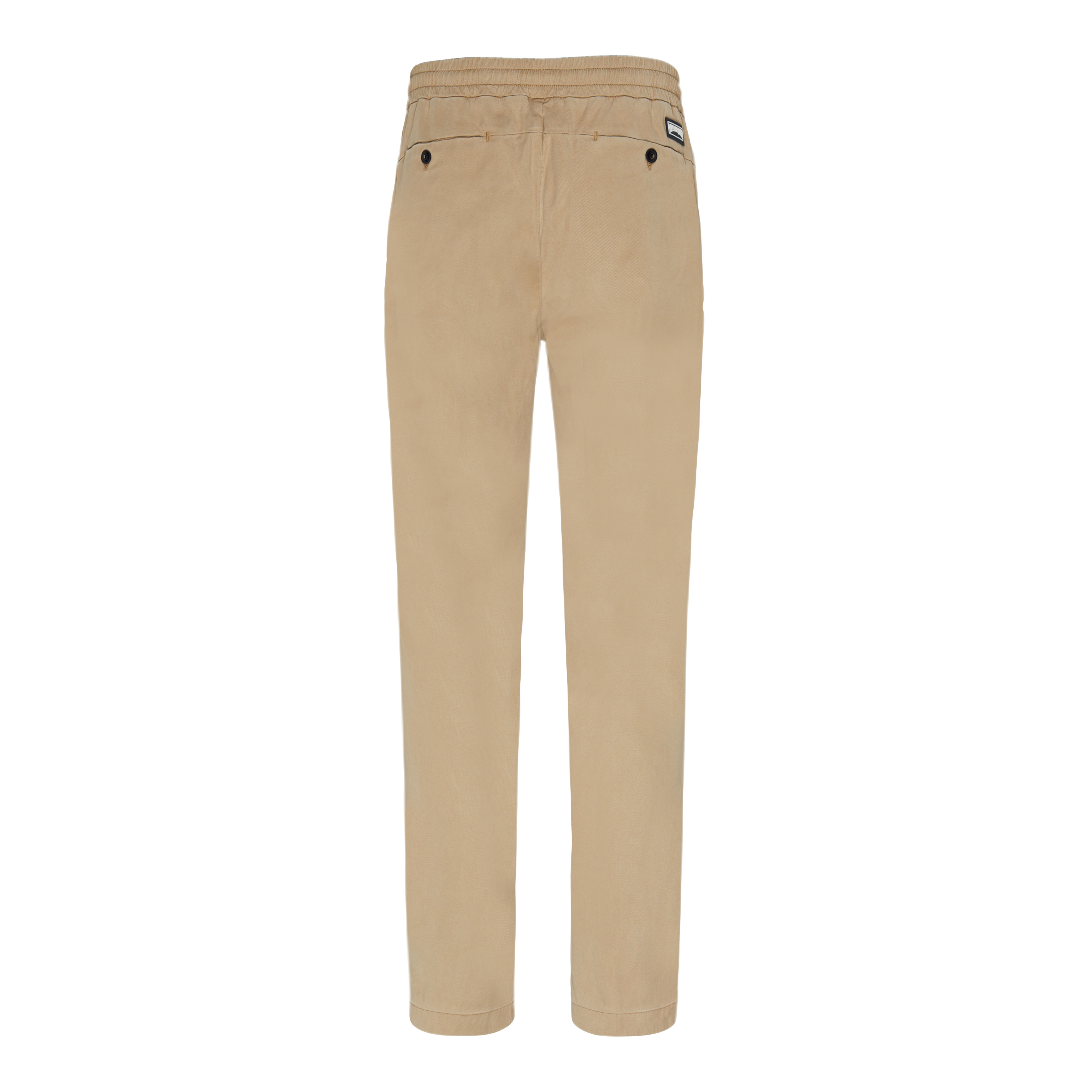 Men Tencel Cotton Elastic Waist Pants - 2