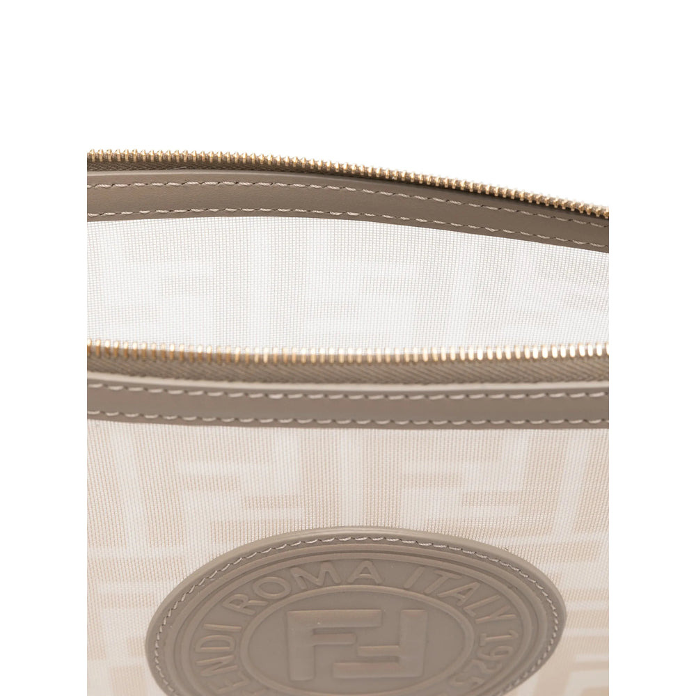 Fendi Neutrals Clutch Bags Women - 3