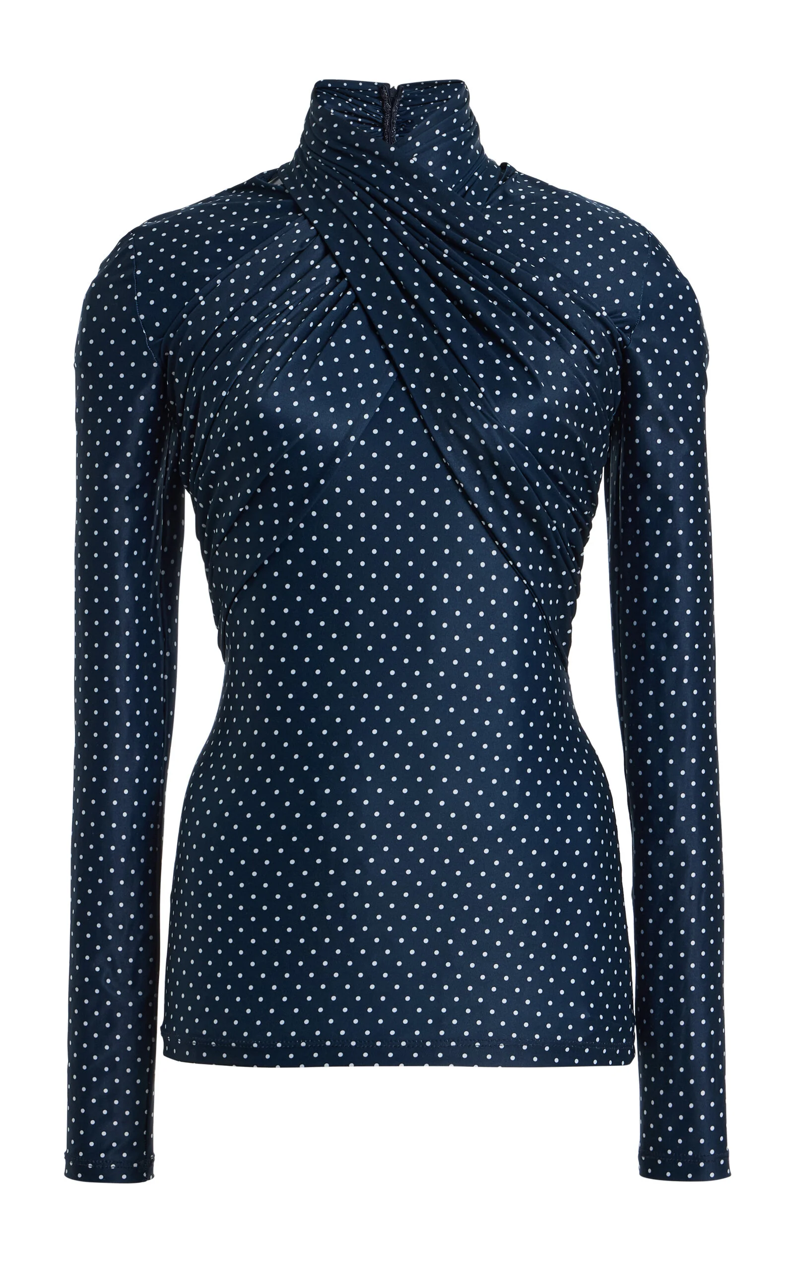 Odessa Draped Jersey Top - 1