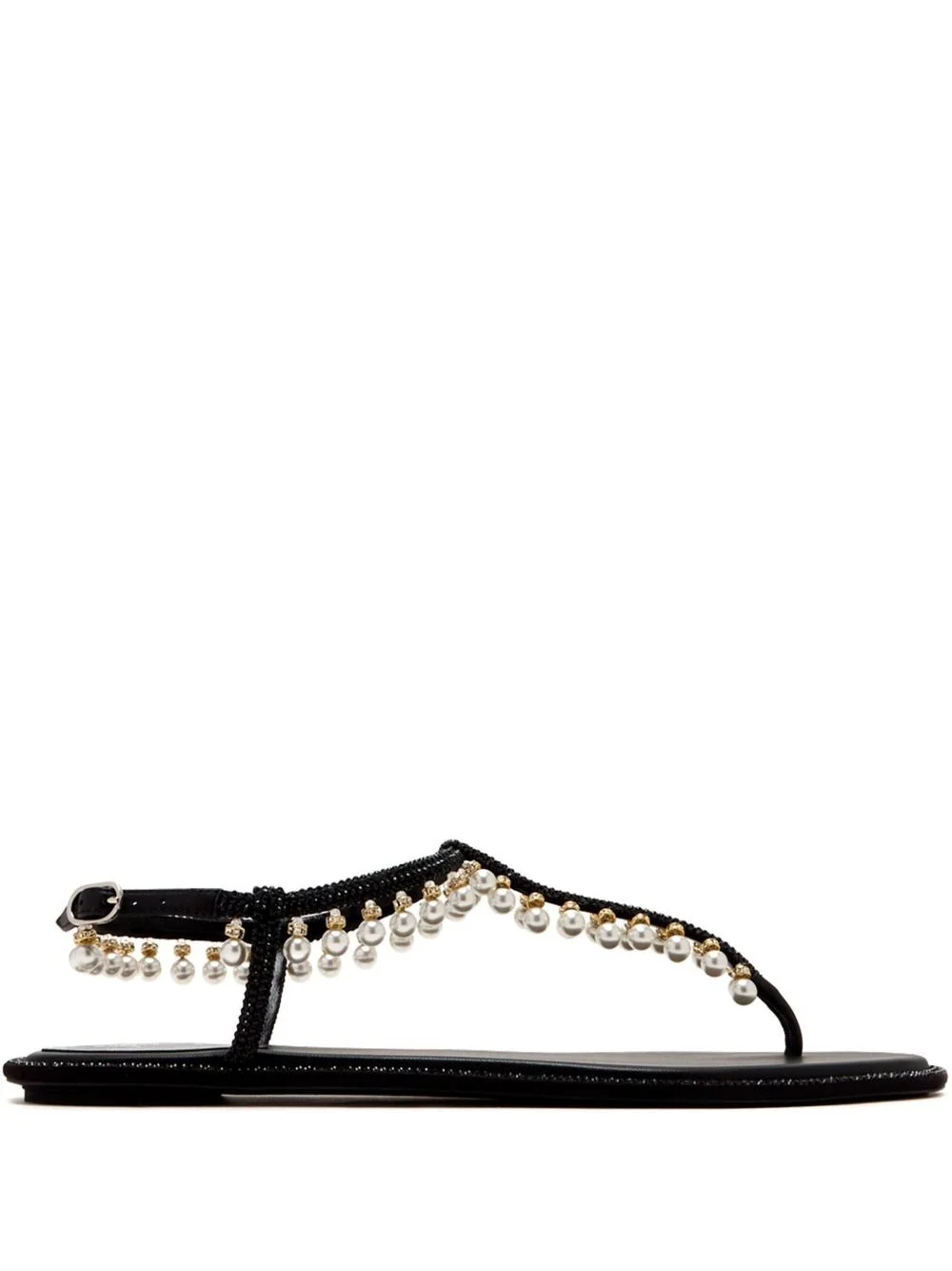crystal-embellished sandals - 1