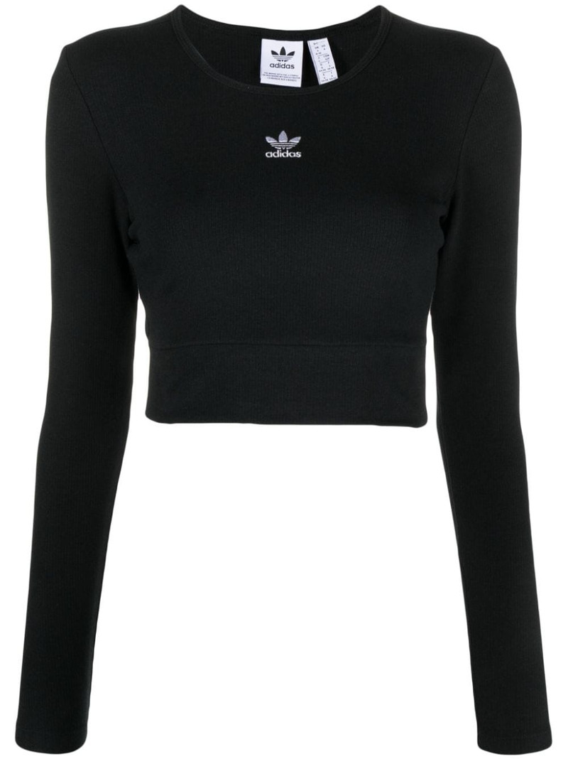 Essential ribbed crop top - 1