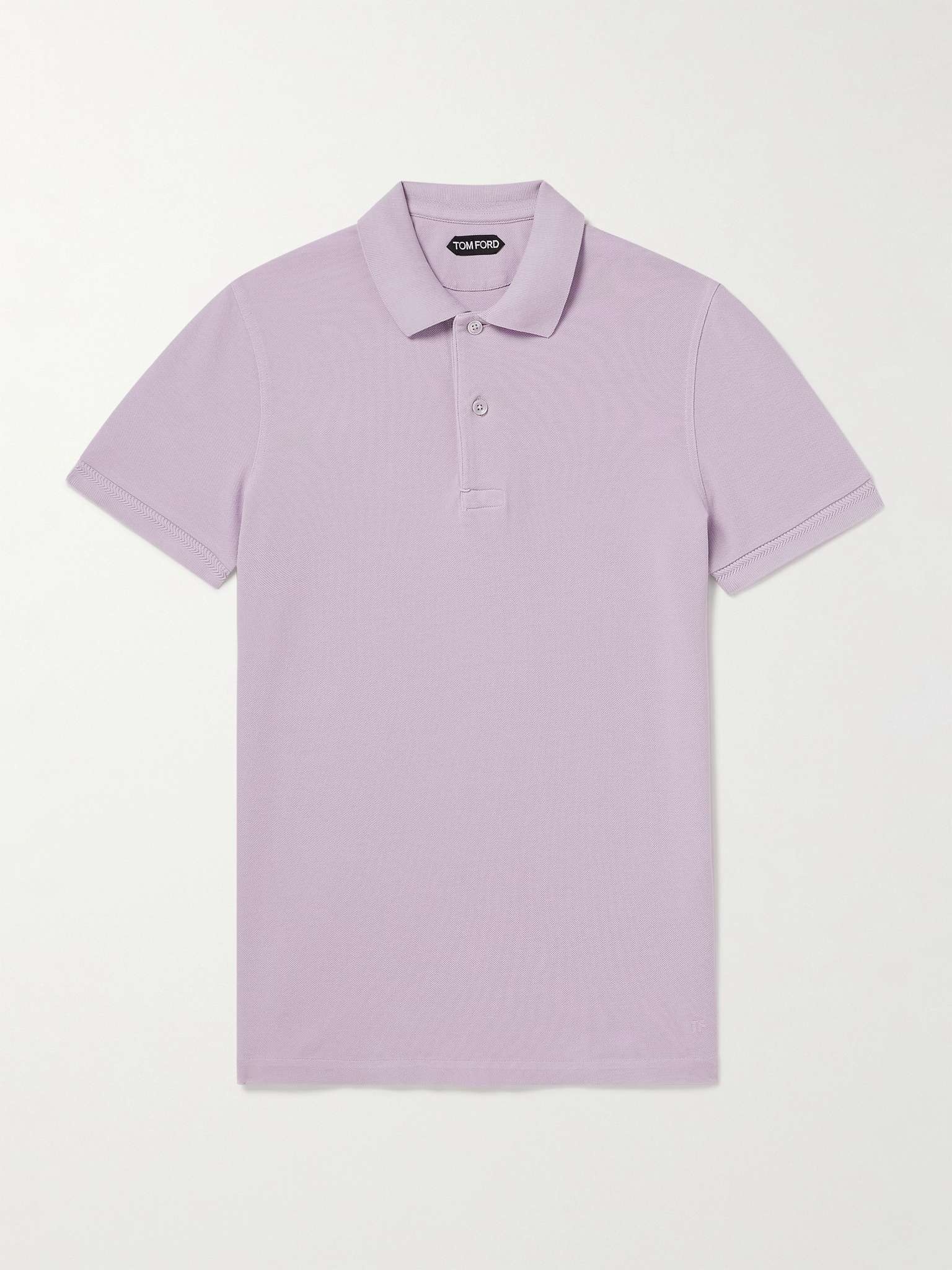 Cotton-Piqué Polo Shirt - 1