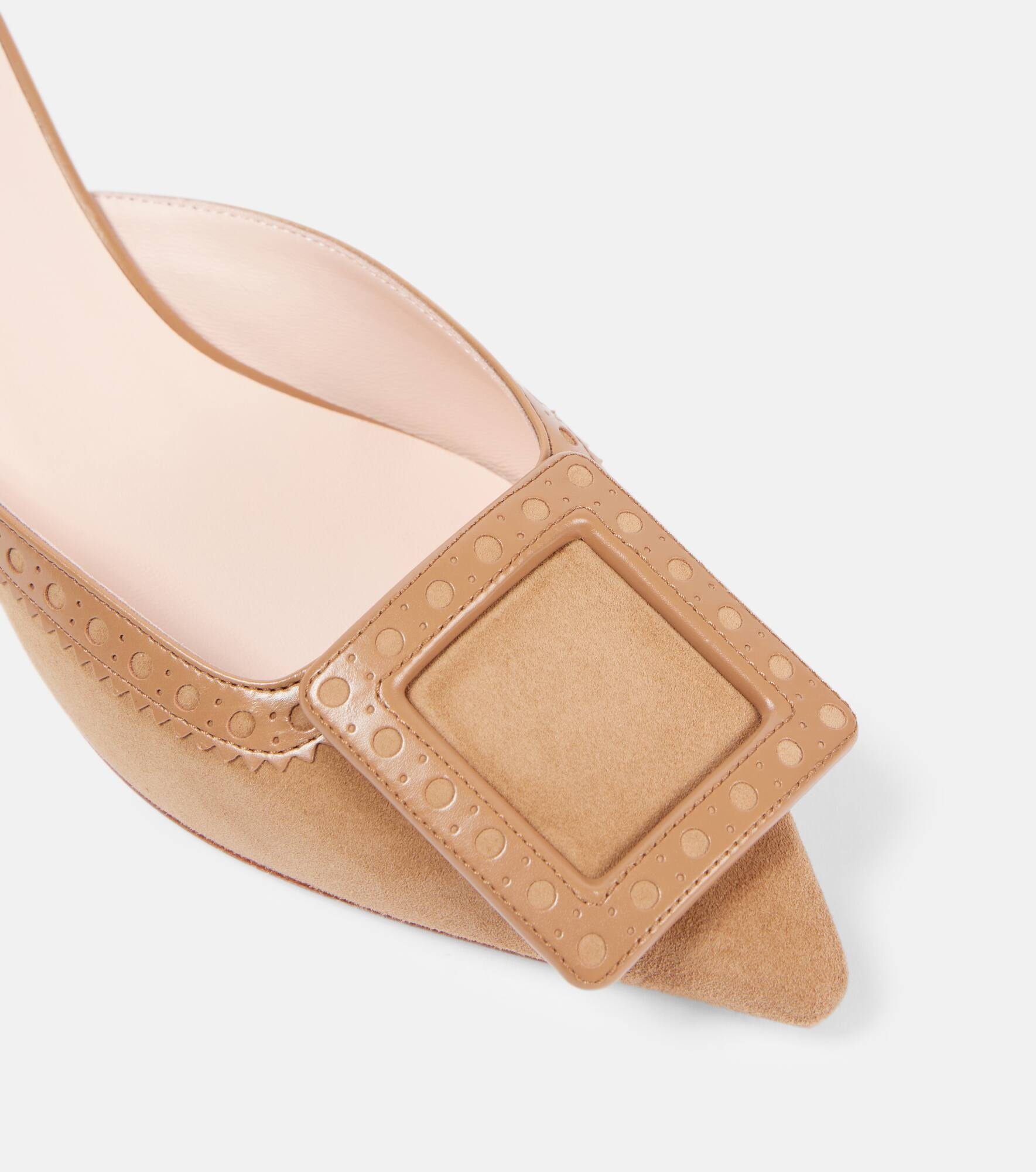 Viv' in the City 45 suede mules - 5